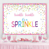 Lofaris Twinkle Its A Sprinkle Baby Shower Backdrop